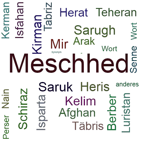 Ein anderes Wort für Meschhed - Synonym Meschhed