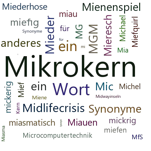 Ein anderes Wort für Microkernel - Synonym Microkernel