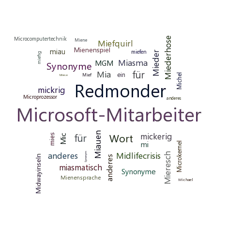 Ein anderes Wort für Microsoftler - Synonym Microsoftler