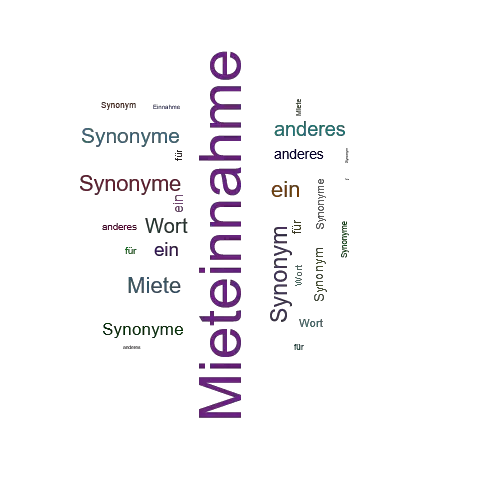 Ein anderes Wort für Mieteinnahme - Synonym Mieteinnahme