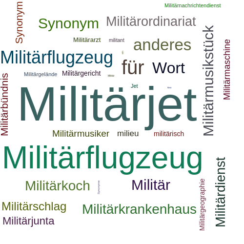 Ein anderes Wort für Militärjet - Synonym Militärjet
