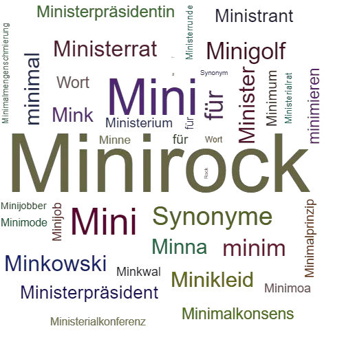 Ein anderes Wort für Minirock - Synonym Minirock