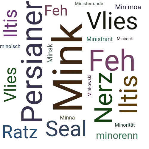 Ein anderes Wort für Mink - Synonym Mink