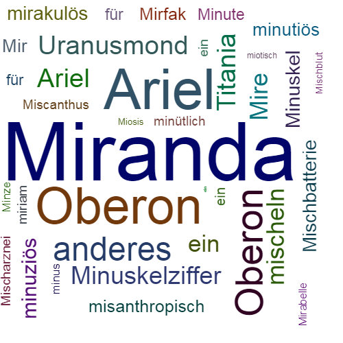 Ein anderes Wort für Miranda - Synonym Miranda
