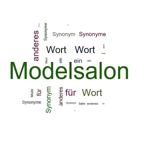 Ein anderes Wort für Modelsalon - Synonym Modelsalon