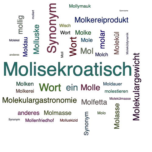 Ein anderes Wort für Moliseslawisch - Synonym Moliseslawisch