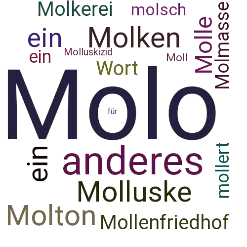 Ein anderes Wort für Molo - Synonym Molo