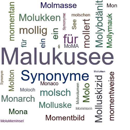 Ein anderes Wort für Molukkensee - Synonym Molukkensee