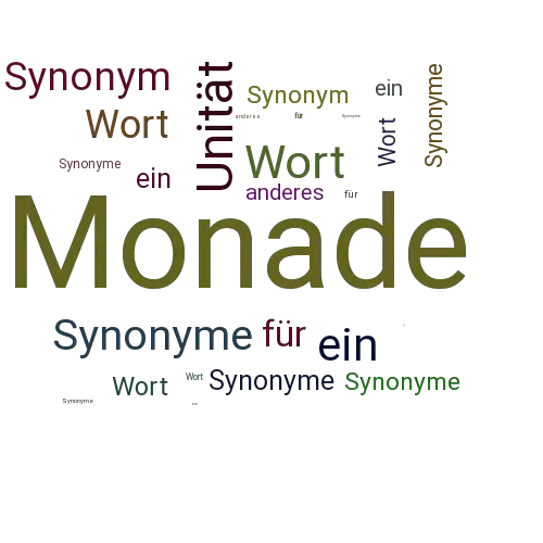 Ein anderes Wort für Monade - Synonym Monade