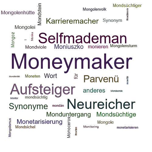 Ein anderes Wort für Moneymaker - Synonym Moneymaker