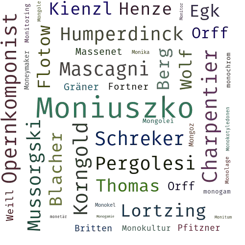 Ein anderes Wort für Moniuszko - Synonym Moniuszko