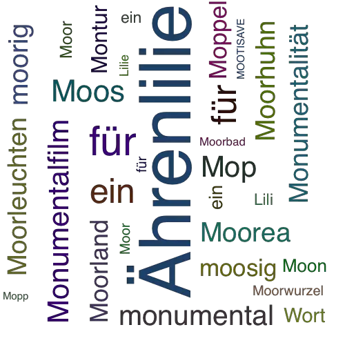 Ein anderes Wort für Moorlilie - Synonym Moorlilie