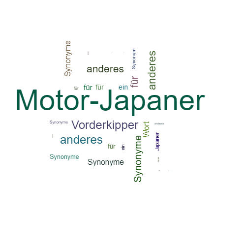 Ein anderes Wort für Motor-Japaner - Synonym Motor-Japaner