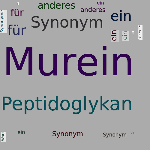 Ein anderes Wort für Murein - Synonym Murein