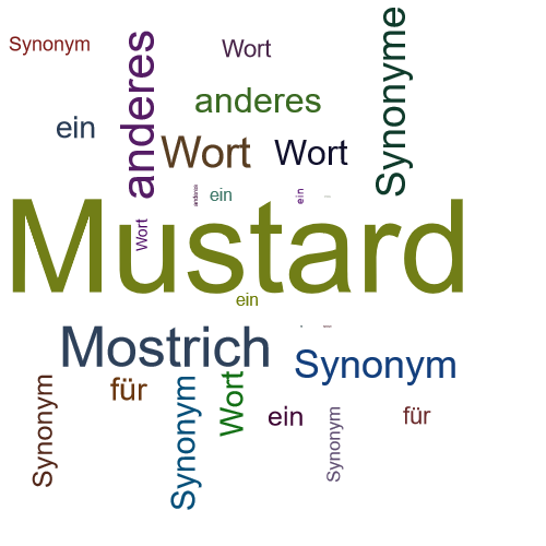 Ein anderes Wort für Mustard - Synonym Mustard