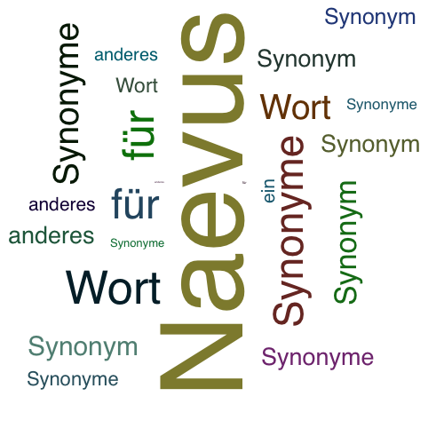 Ein anderes Wort für Naevus - Synonym Naevus
