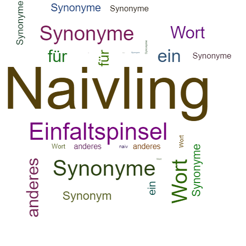 Ein anderes Wort für Naivling - Synonym Naivling