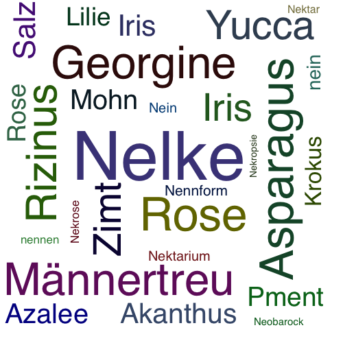 Ein anderes Wort für Nelke - Synonym Nelke