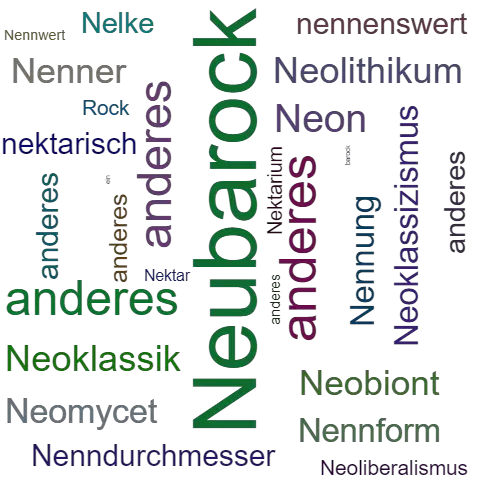 Ein anderes Wort für Neobarock - Synonym Neobarock