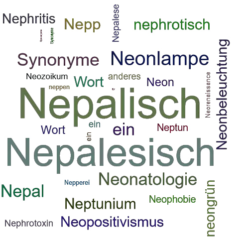 Ein anderes Wort für Nepali - Synonym Nepali