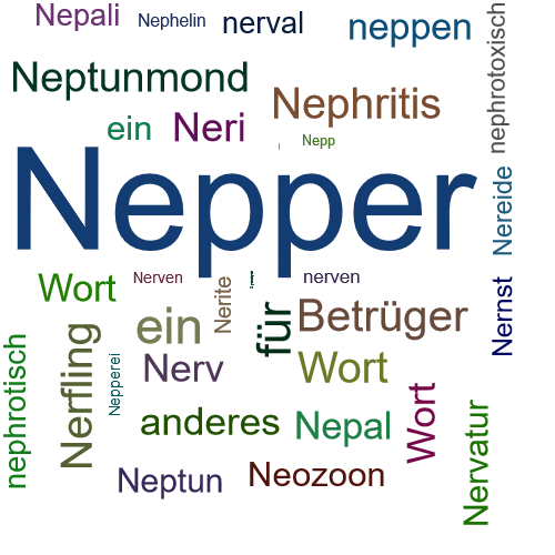 Ein anderes Wort für Nepper - Synonym Nepper