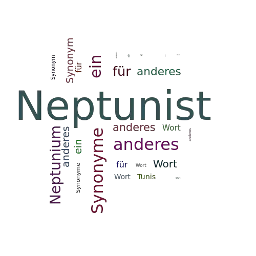 Ein anderes Wort für Neptunist - Synonym Neptunist