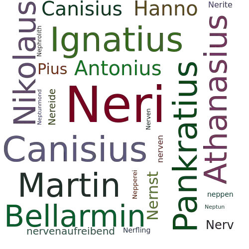Ein anderes Wort für Neri - Synonym Neri