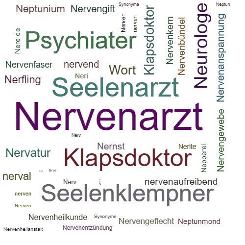 Ein anderes Wort für Nervenarzt - Synonym Nervenarzt