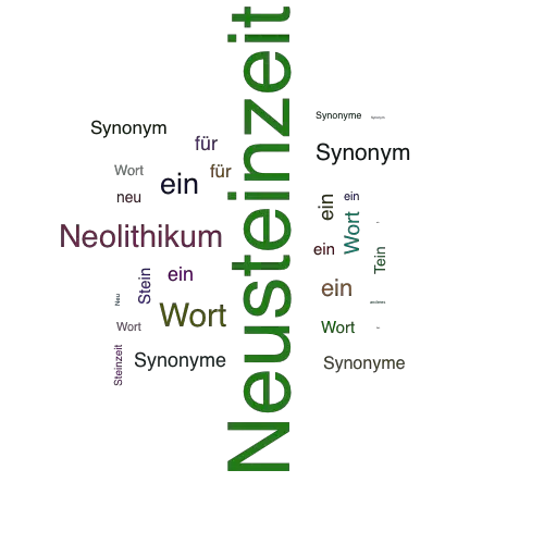 Ein anderes Wort für Neusteinzeit - Synonym Neusteinzeit