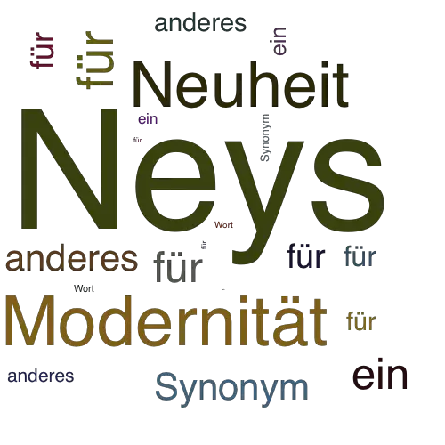 Ein anderes Wort für Neys - Synonym Neys