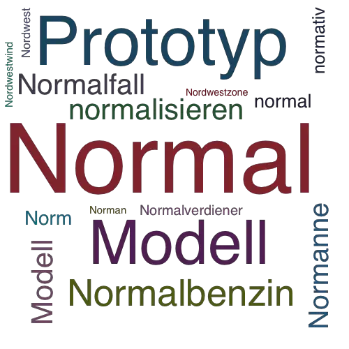 Ein anderes Wort für Normal - Synonym Normal