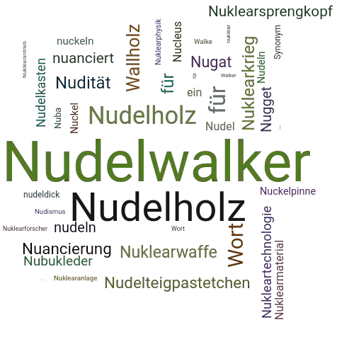 Ein anderes Wort für Nudelwalker - Synonym Nudelwalker