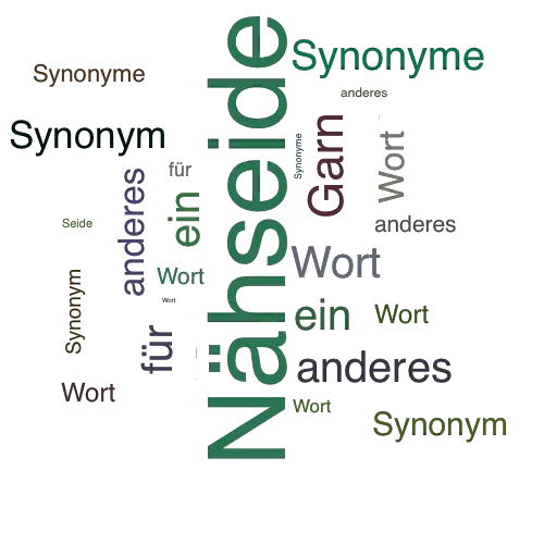 Ein anderes Wort für Nähseide - Synonym Nähseide