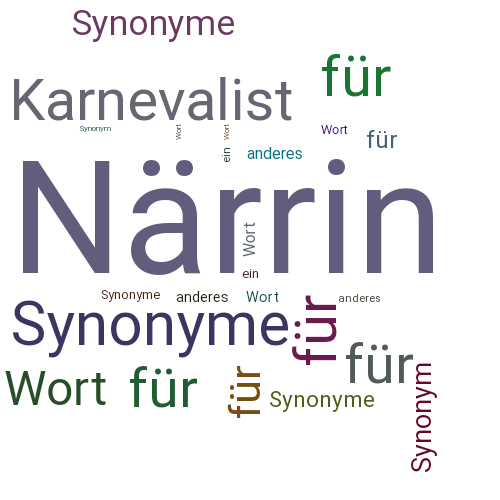 Ein anderes Wort für Närrin - Synonym Närrin