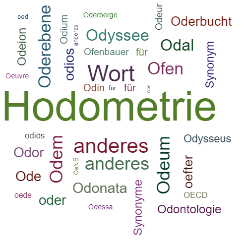 Ein anderes Wort für Odometrie - Synonym Odometrie