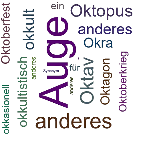 Ein anderes Wort für Okolyth - Synonym Okolyth