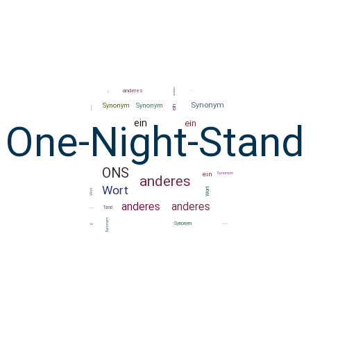 Ein anderes Wort für One-Night-Stand - Synonym One-Night-Stand