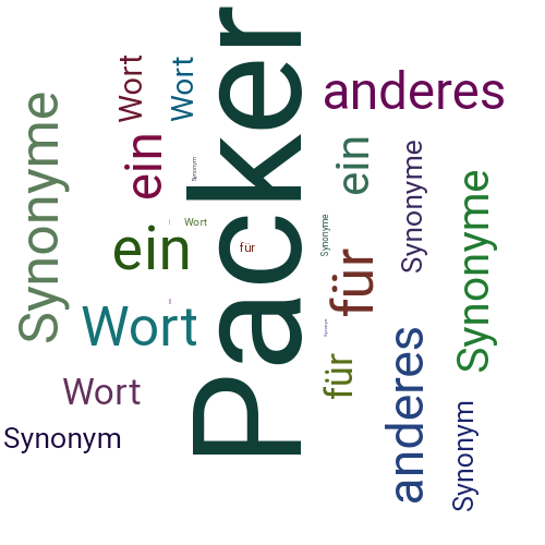 Ein anderes Wort für Packer - Synonym Packer