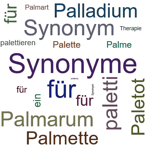 Ein anderes Wort für Palliativtherapie - Synonym Palliativtherapie