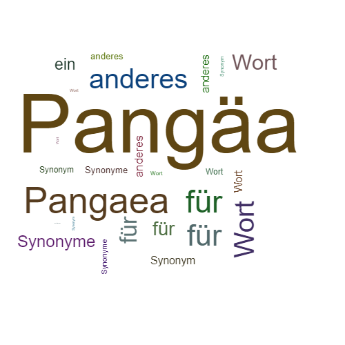 Ein anderes Wort für Pangäa - Synonym Pangäa