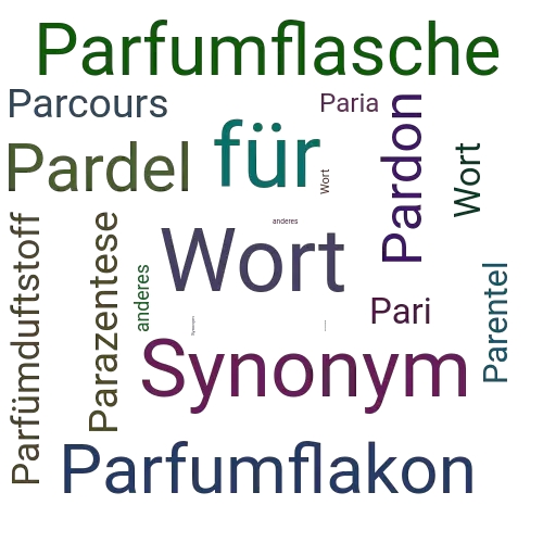 Ein anderes Wort für Parese - Synonym Parese