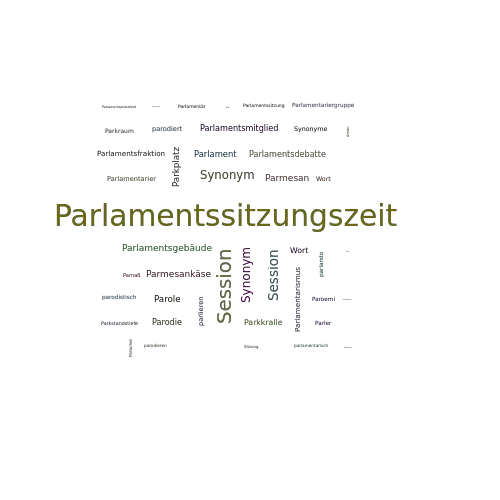 Ein anderes Wort für Parlamentssitzungszeit - Synonym Parlamentssitzungszeit