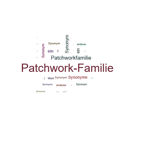 Ein anderes Wort für Patchwork-Familie - Synonym Patchwork-Familie