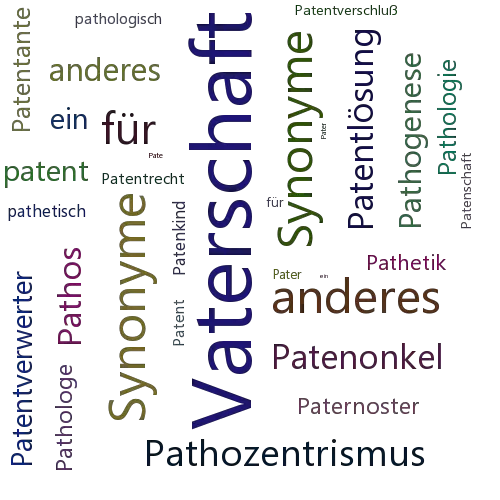 Ein anderes Wort für Paternität - Synonym Paternität