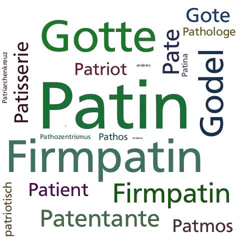 Ein anderes Wort für Patin - Synonym Patin