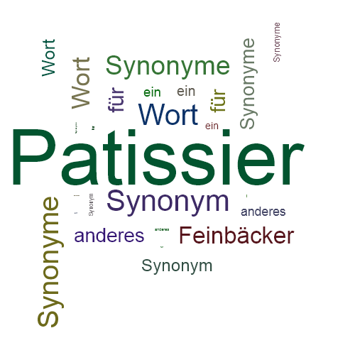 Ein anderes Wort für Patissier - Synonym Patissier