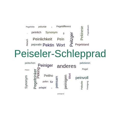 Ein anderes Wort für Peiselerrad - Synonym Peiselerrad