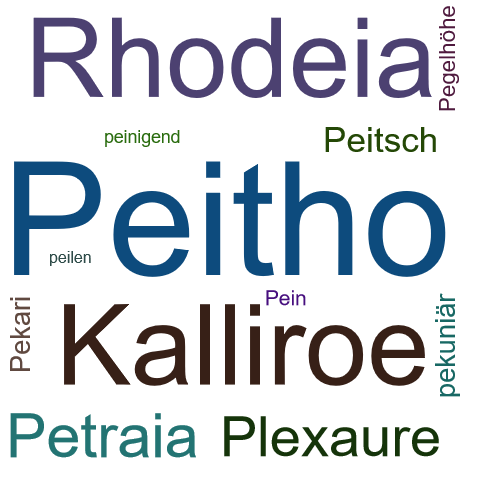 Ein anderes Wort für Peitho - Synonym Peitho
