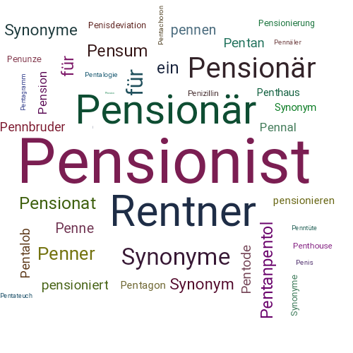 Ein anderes Wort für Pensionist - Synonym Pensionist