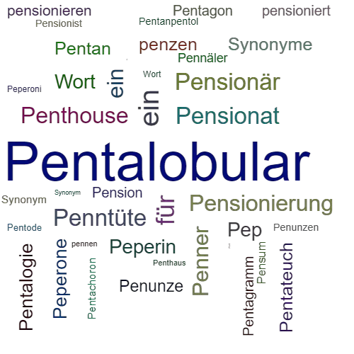 Ein anderes Wort für Pentalob - Synonym Pentalob